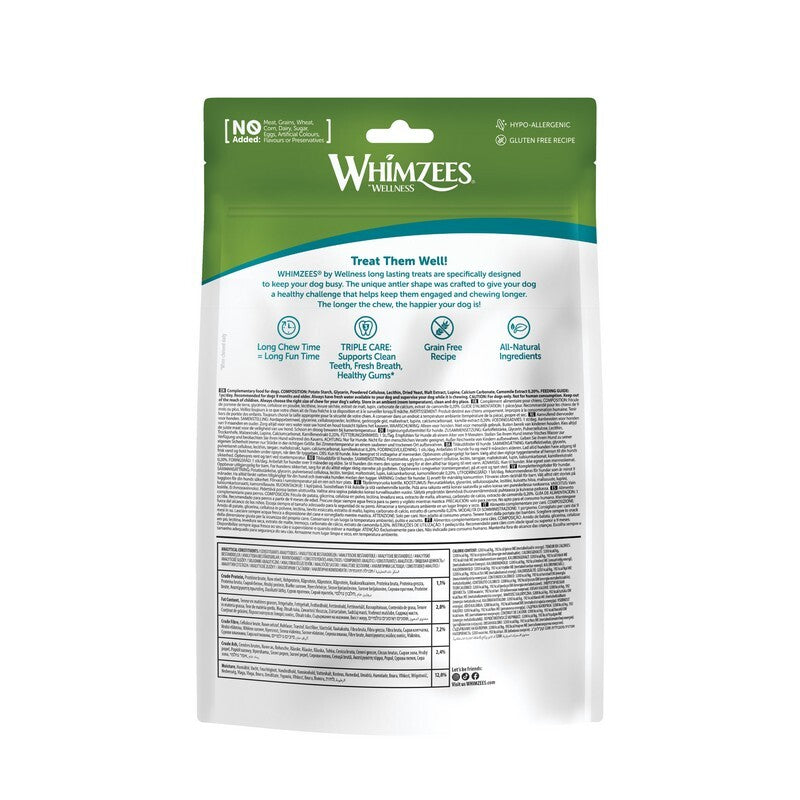 Whimzees Antler Large 6bag x6