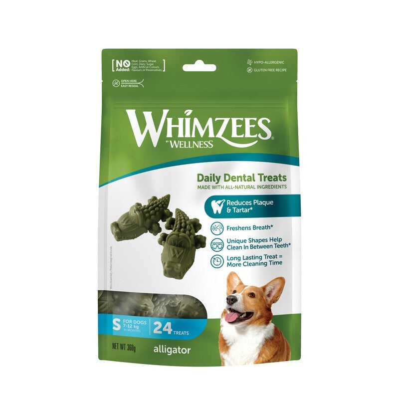 Whimzees Alligator Small 24bag x6