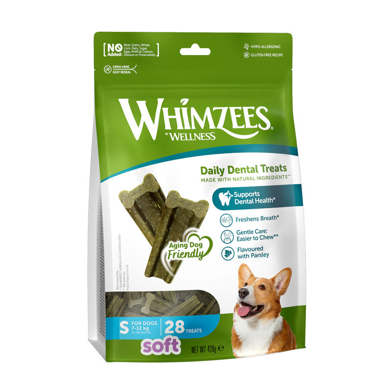 Whimzees Soft Small 28bag x6