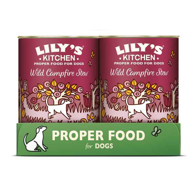 Lilys Kitchen Wild fire Stew Tray 400gx6