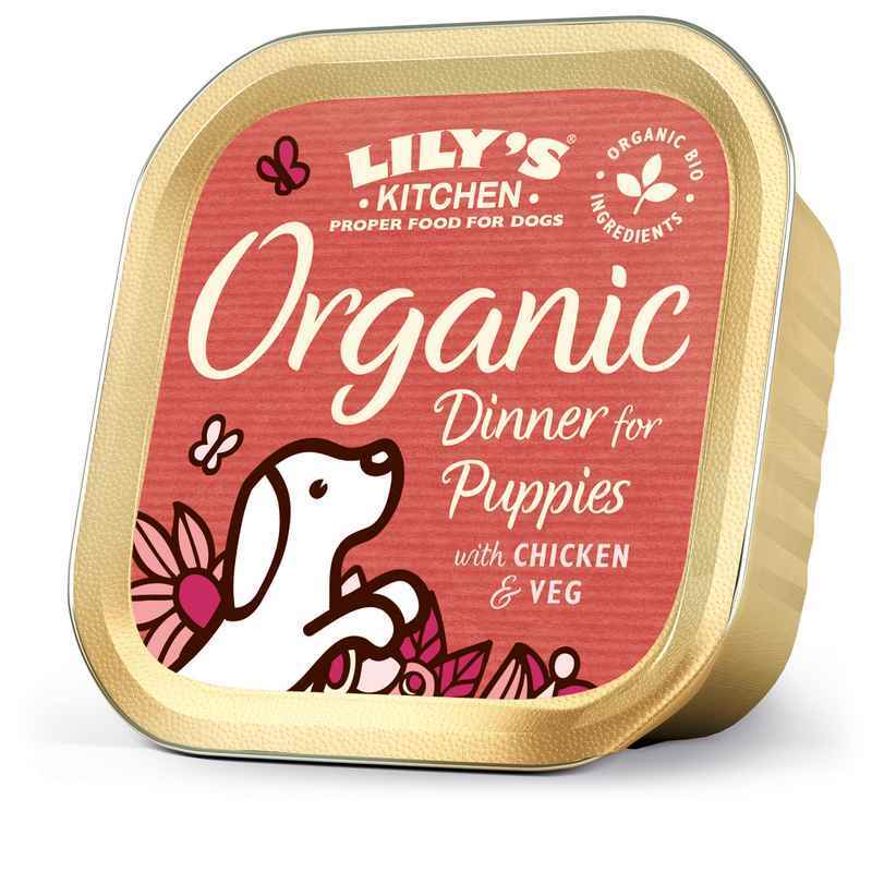 Lilys Kitchen Organic Puppy Din 150gx11