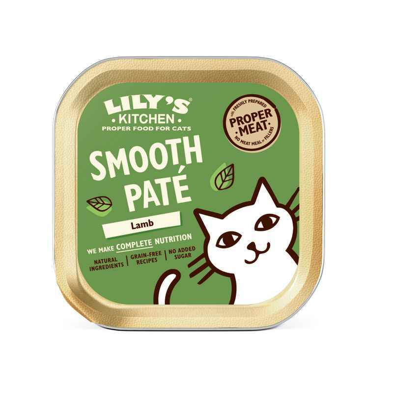 Lilys Kitchen Cat Smth Pate Lamb 85gx19