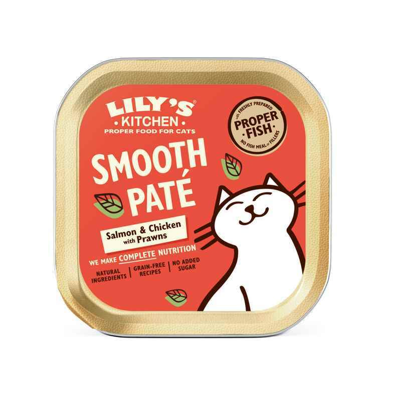 Lilys Kitchen Cat Smth Pate SlmCk 85gx19