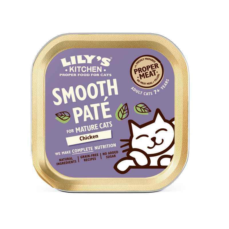 Lilys Kitchen Mature Cat Smth Pate85gx19