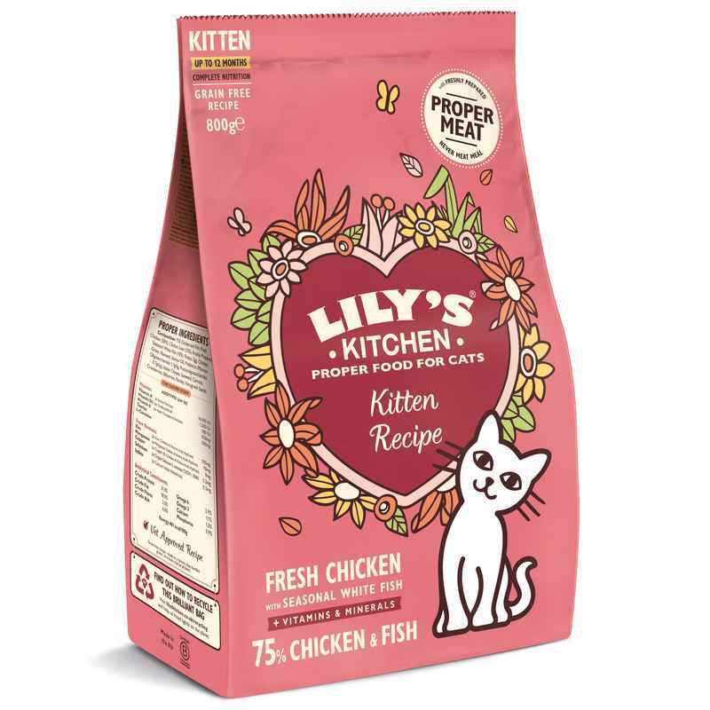 Lilys Kitchen Kitten Chicken 800gx4
