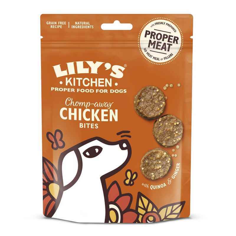 Lilys Kitchen Chicken Bites Trt 70gx8