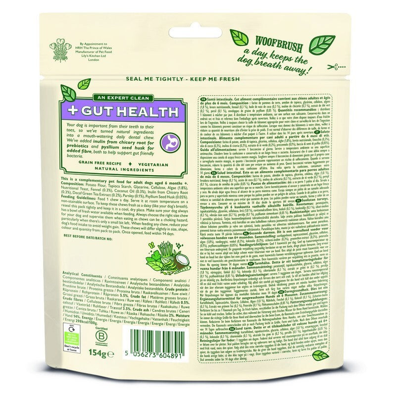 Woofbrush Gut Dental Chew Small 154gx5