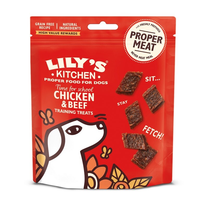 Lilys Kitchen Training Ck&Bf Treat 70gx8