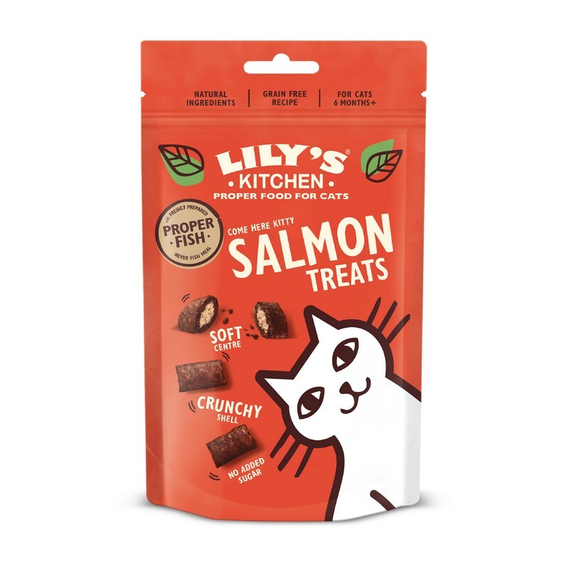 Lilys Kitchen Cat Salmons Treat 60gx10