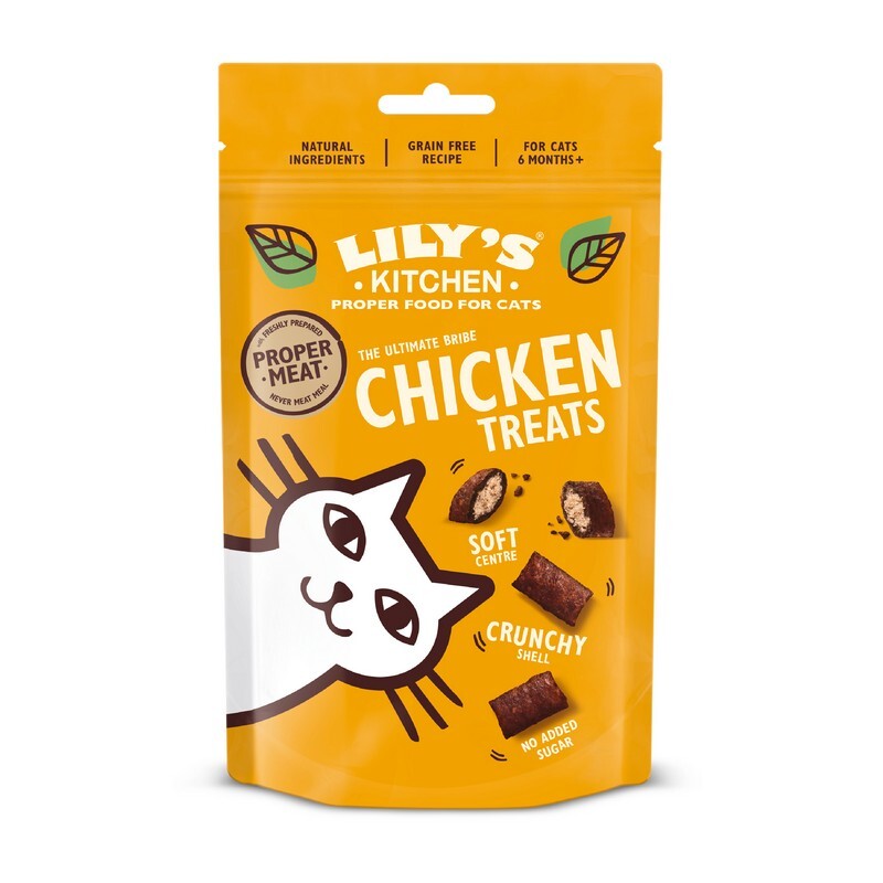 Lilys Kitchen Cat Chicken Treat 60gx10