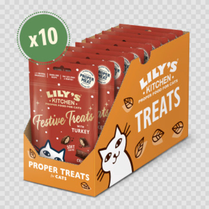 Lilys Kitchen Xmas Cat Festive Trt60gx10