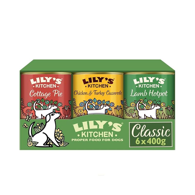 Lilys Kitchen Classic Dinner Tray 400gx6