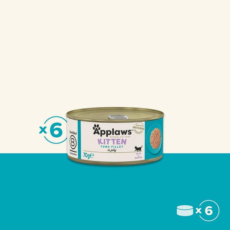 Applaws Kitten Tuna Tins 24x70g