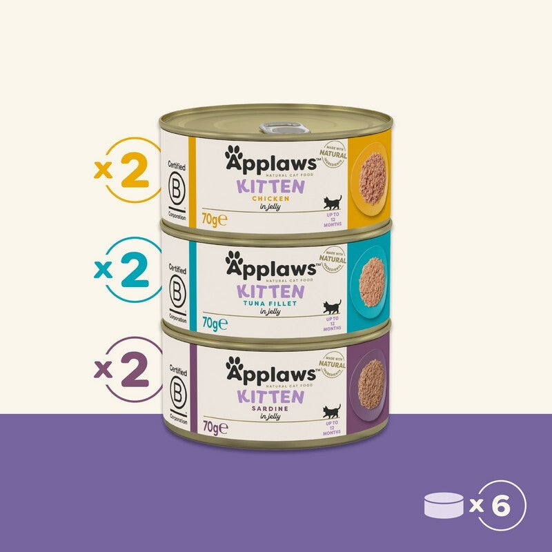 Applaws Kitten Multipack Tins 4x6x70g