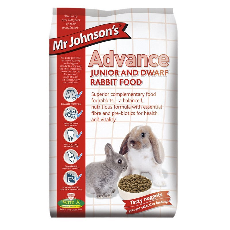 Mr Johnsons Advance Jr&Dwf Rabbit 1.5 kg