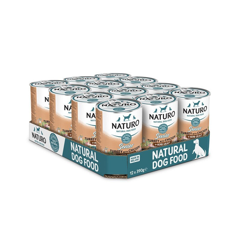 Naturo Senior GGF Turk Gravy Tin 12x390g