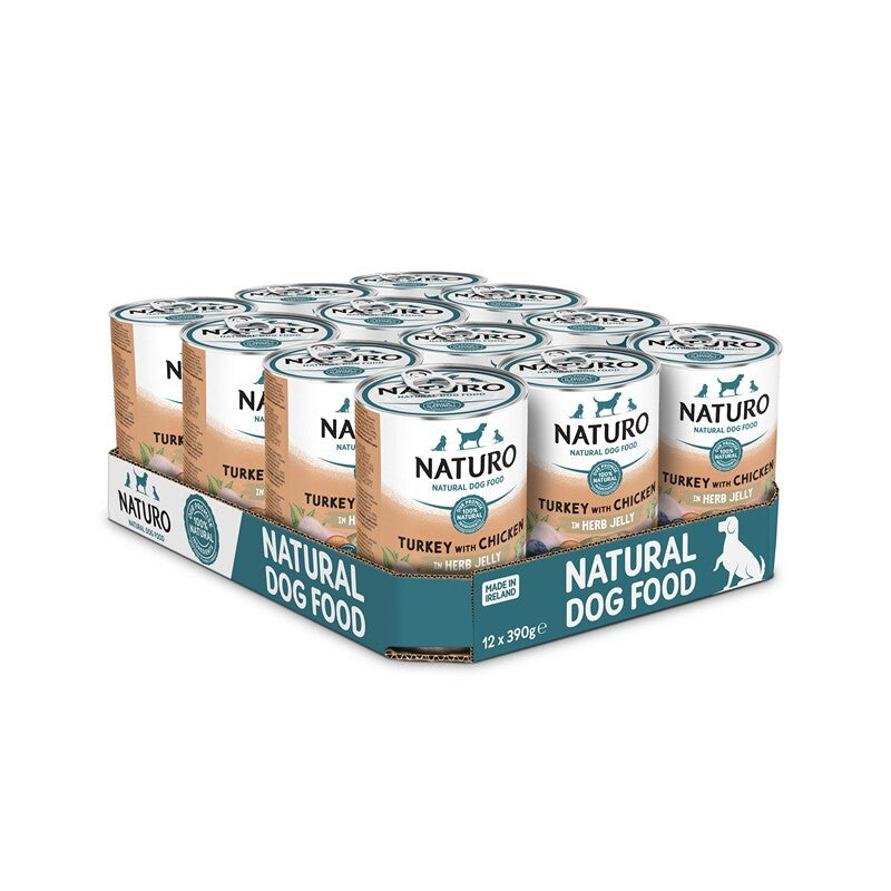 Naturo Adult GGF Turk Jel Tin 12x390g