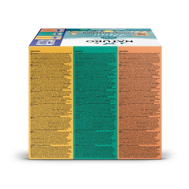 Naturo Adult Mini Variety Pch 4x12x150g