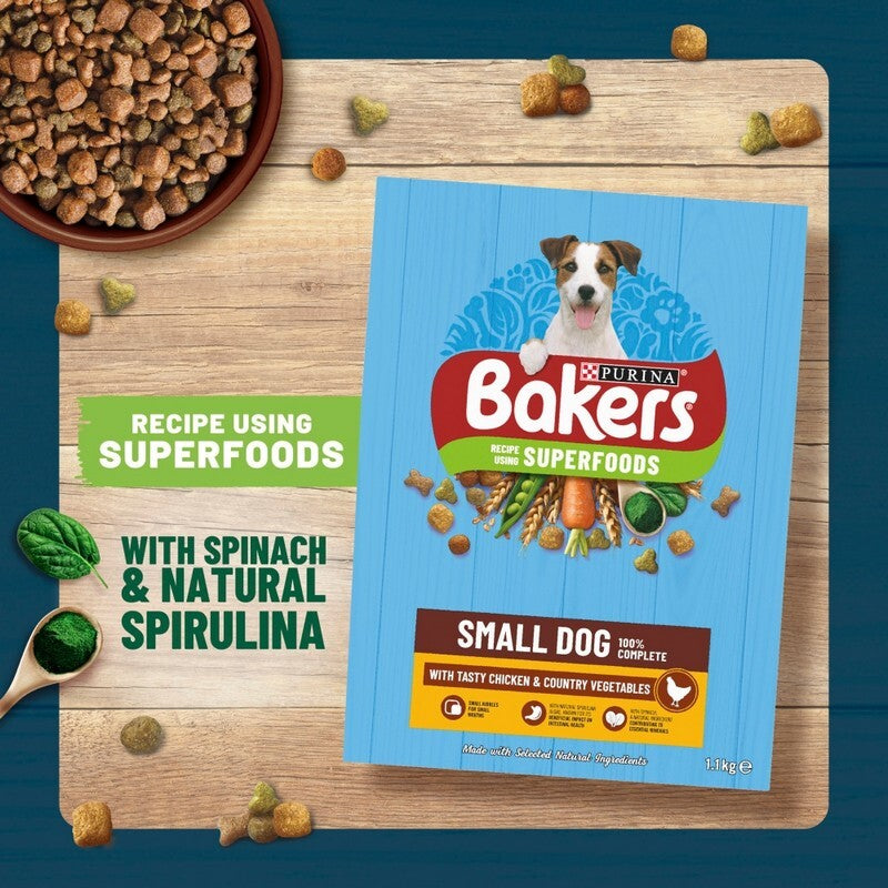 Bakers Small Dog Beef & Veg 10 kg