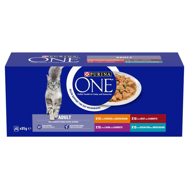 Purina One Adult Mini Mix Gr Pch 85gx40