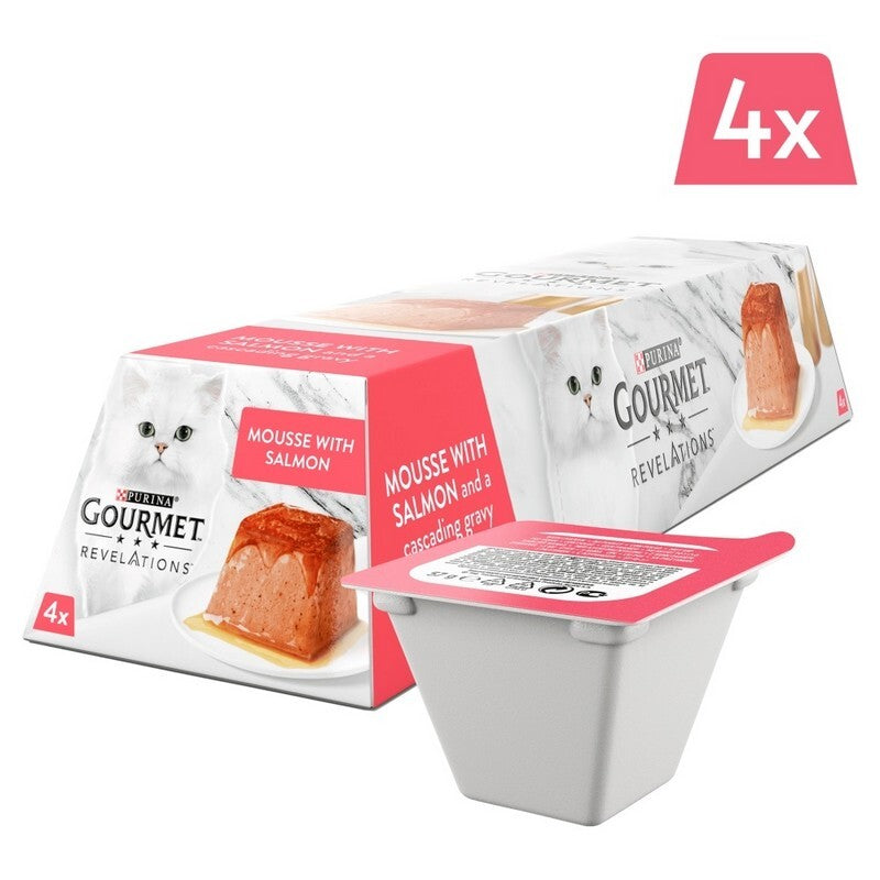 Gourmet Revelation Mousse Salmon 57gx4x6