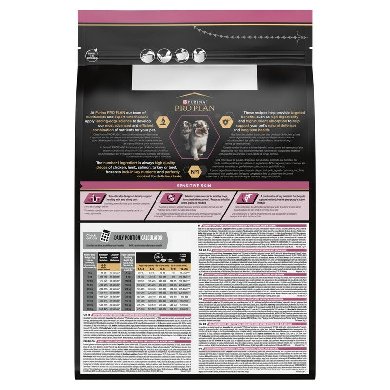 Pro Plan Puppy Med Sensitive Skin 3 kg