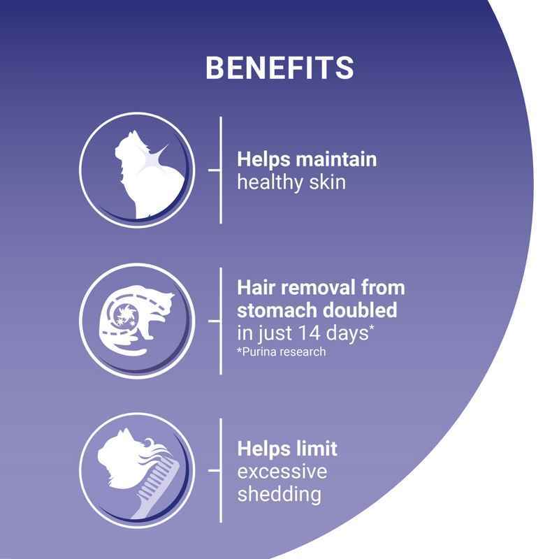 Purina One Adult Cat Coat Hair Chk 2.8kg