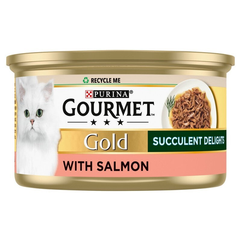 Gourmet Gold Succ Delight Salm 85gx12