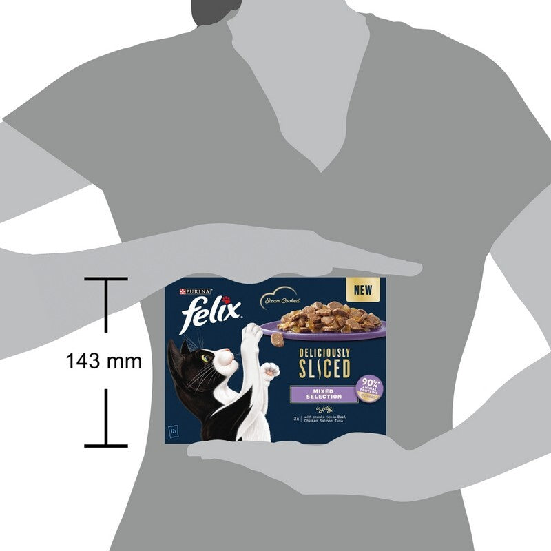 Felix Pch Delic Sliced Mix J 80gx12x4