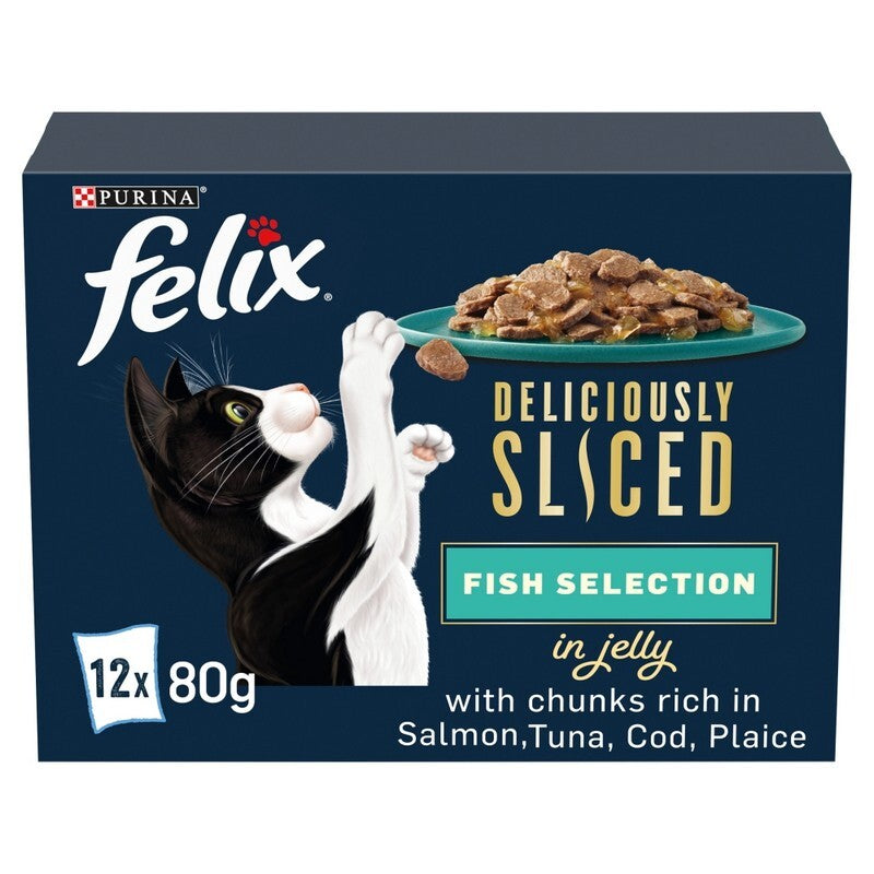 Felix Pch Delic Sliced Fish J 80gx12x4