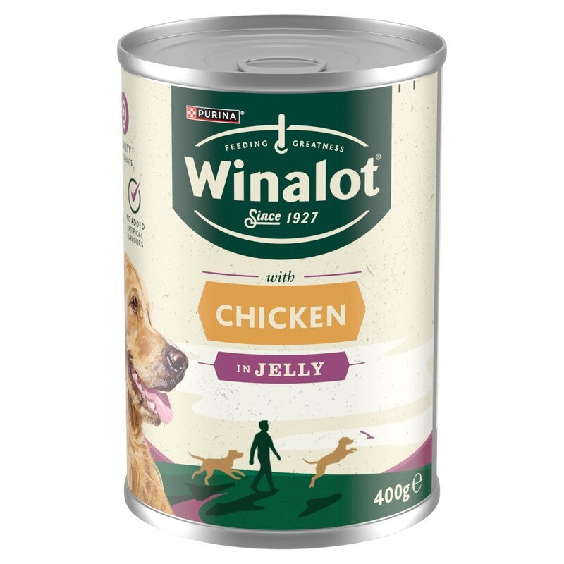 Winalot Classic Chicken CIJ Tray 400gx12