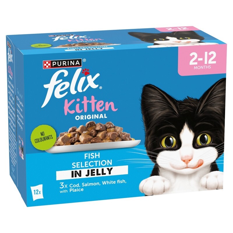Felix Pch Orig Kitten Fish CIJ 85gx12x4