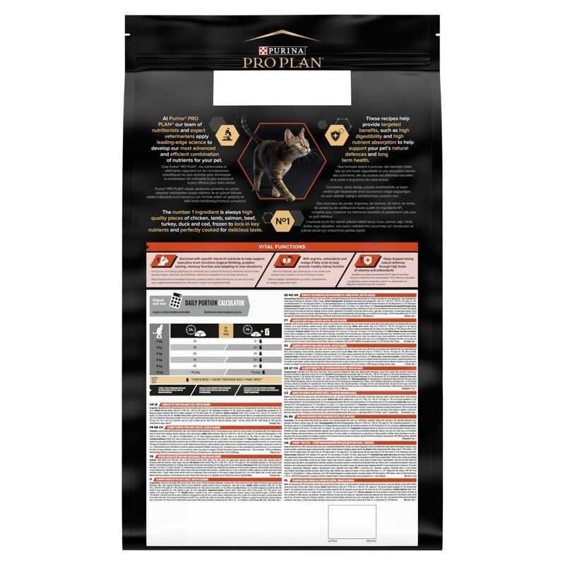 Pro Plan Cat Adult 1+ Vital Salmon 10 kg