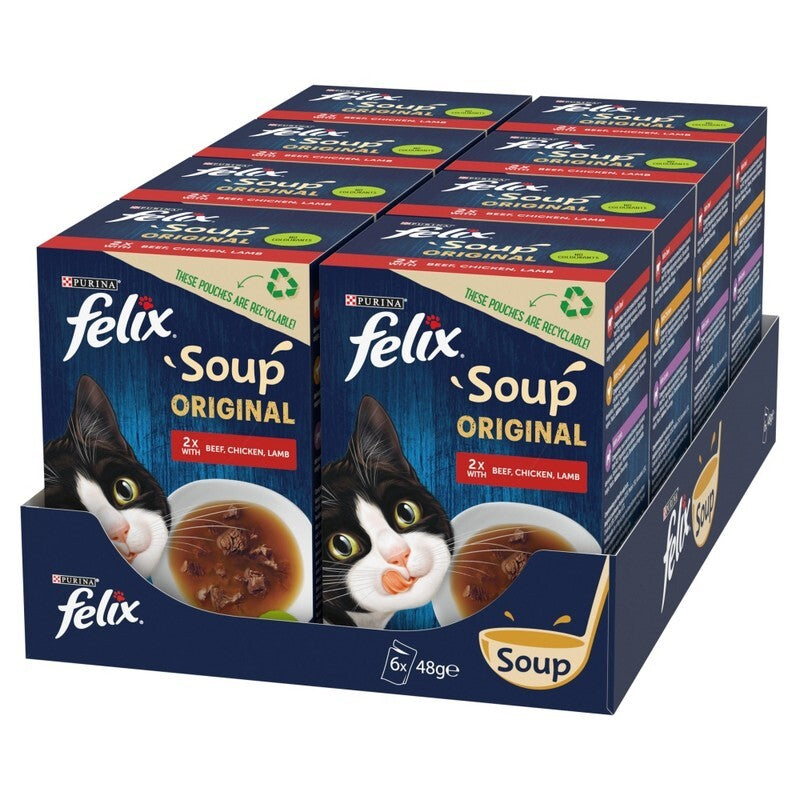 Felix Pch Soup Orig Farm Select 48gx6x8