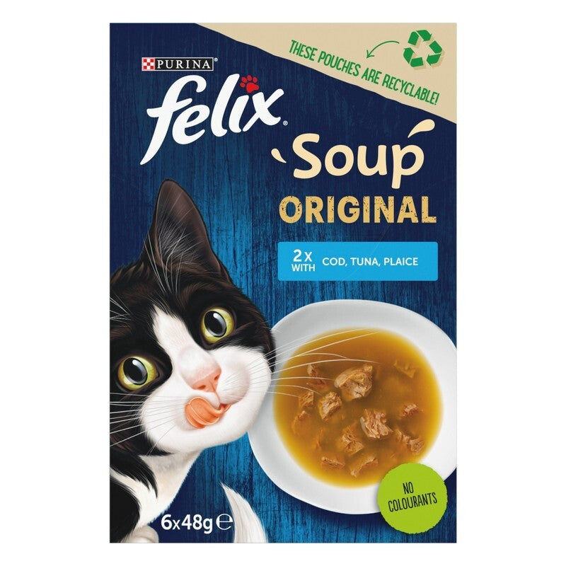 Felix Pch Soup Orig Fish Select 48gx6x8