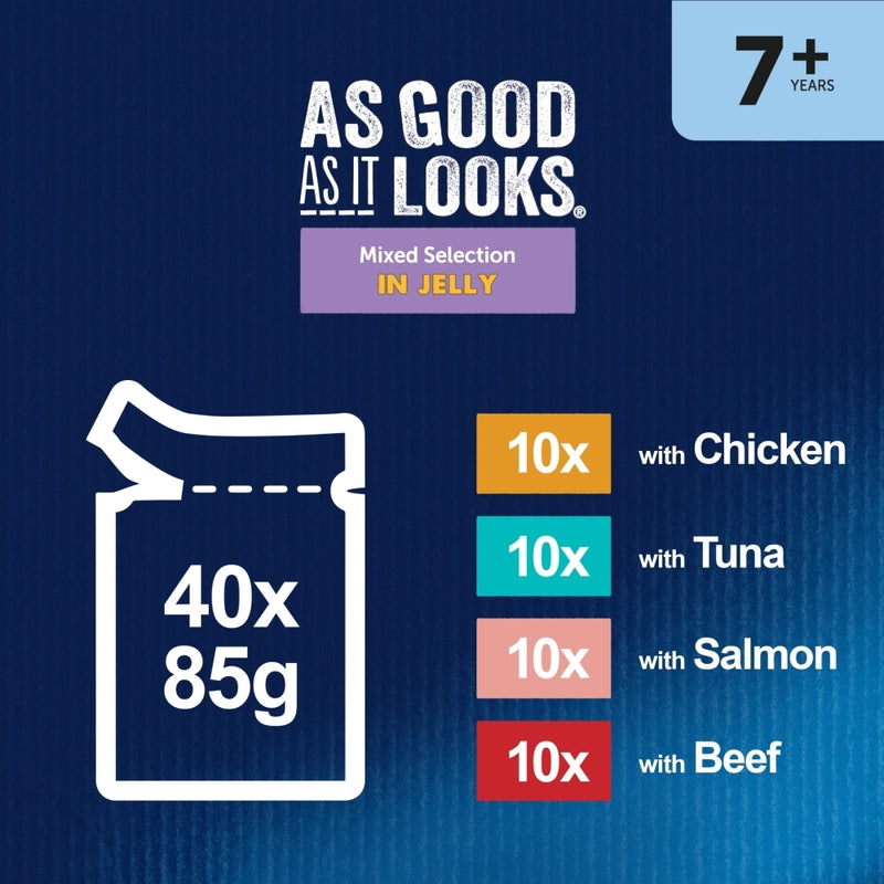 Felix Pch AGAIL Senior 7+ Meat 85gx40