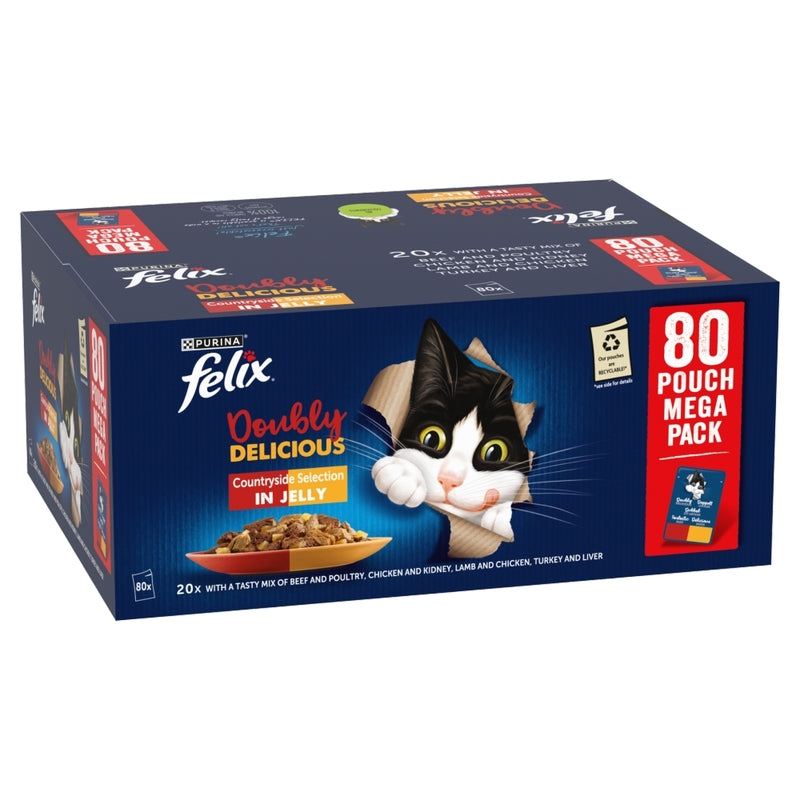 Felix Pch AGAIL Dbl Delic Meat 85gx80