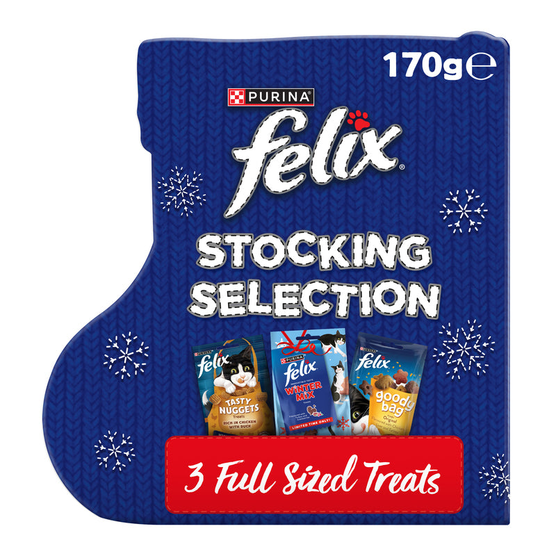Felix Xmas Treat Stocking 170gx5