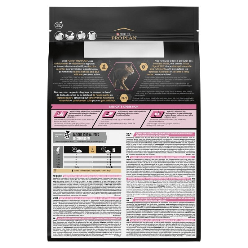 Pro Plan Cat Adlt 1 Delicate Dig Trk 3kg