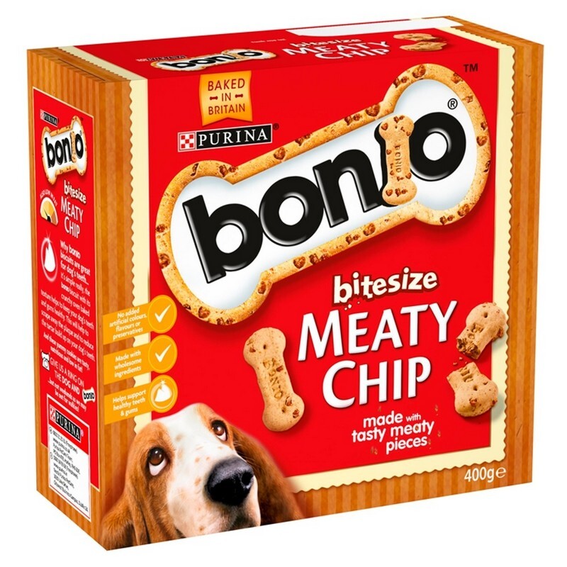 Bonio Meaty Chip Bitesize 400gx5