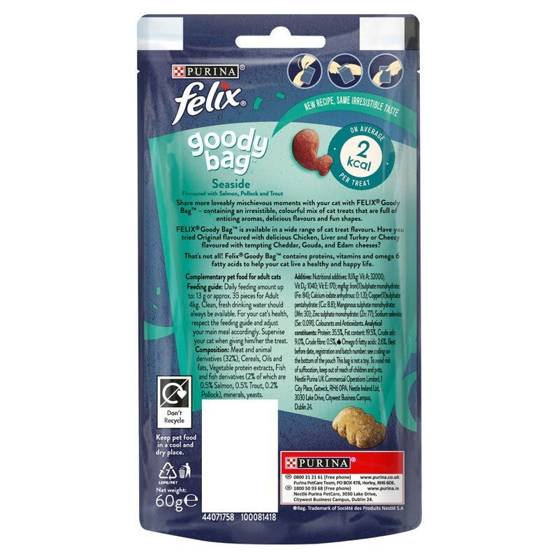 Felix Goody Bag Seaside Mix 60gx8