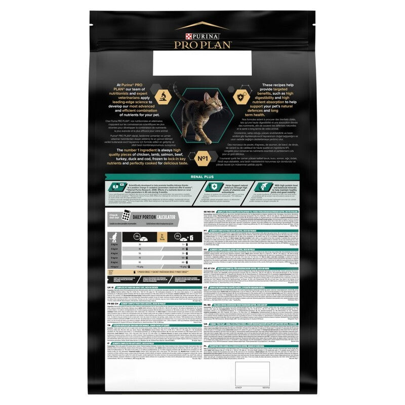 Pro Plan Cat Adult 1 Renal Plus Chk 10kg
