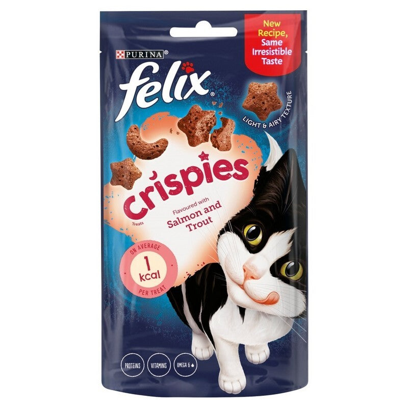 Felix Crispies Salmon & Trout 45gx8