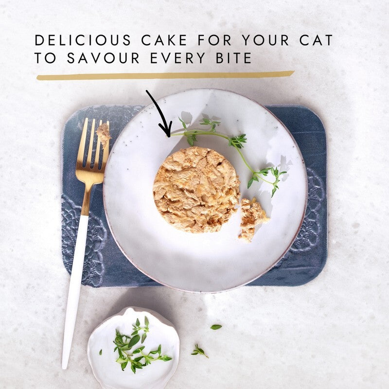 Gourmet Gold Savoury Cake Salmon 85gx12