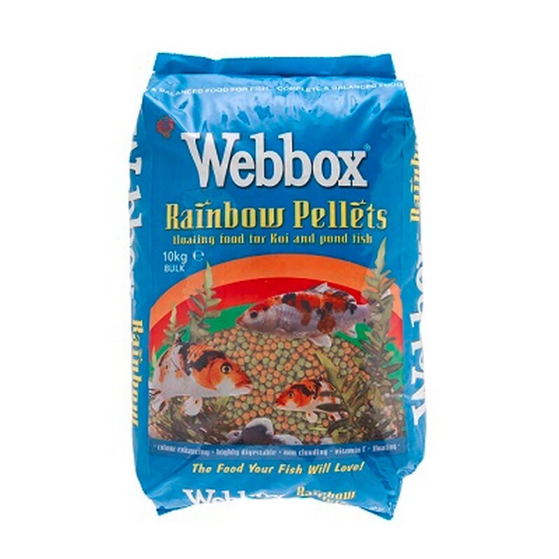 Webbox Fish Rainbow Pond Pellets 10 kg