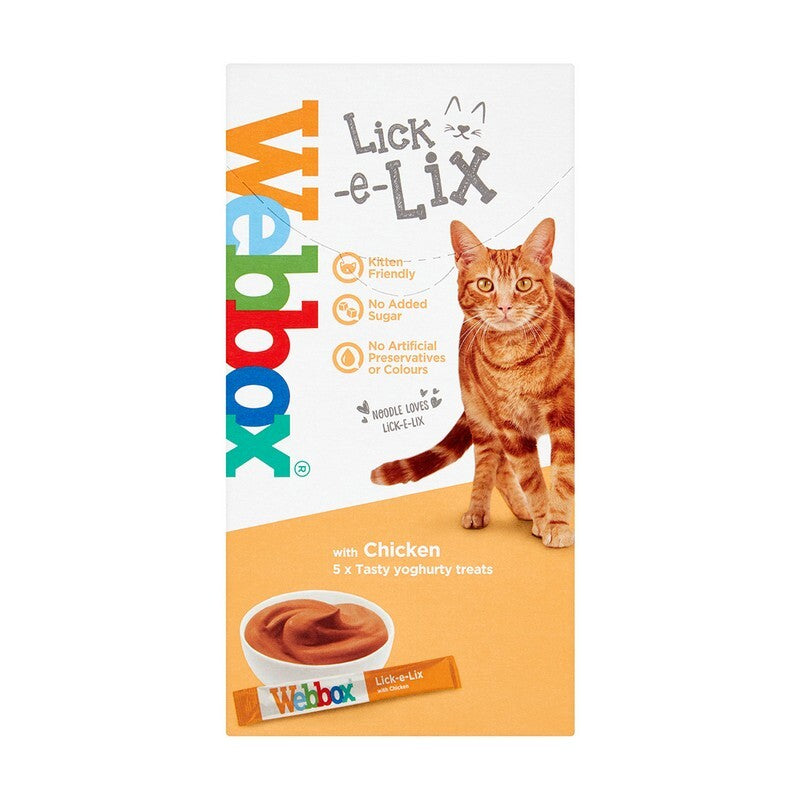 Webbox Lick e Lix Yoghurt Chicken 5x10