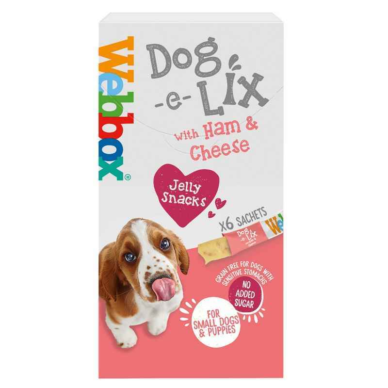 Webbox Dog-e-Lix Jelly Ham&Cheese 11x90g