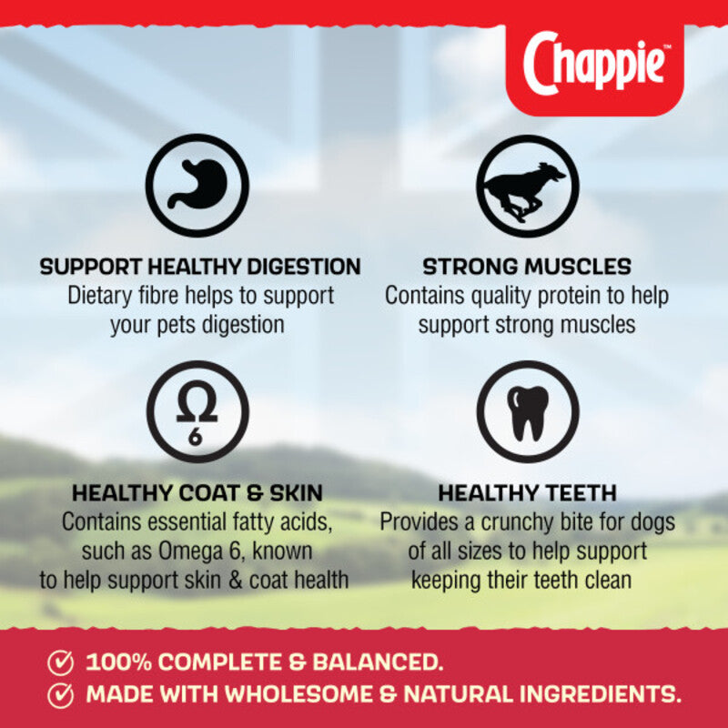 Chappie Dry with Beef & Cereal 3 kg