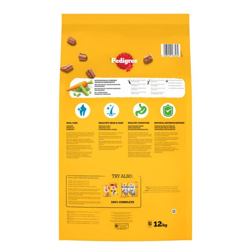 Pedigree Dry Adult Poultry & Veg 12 kg