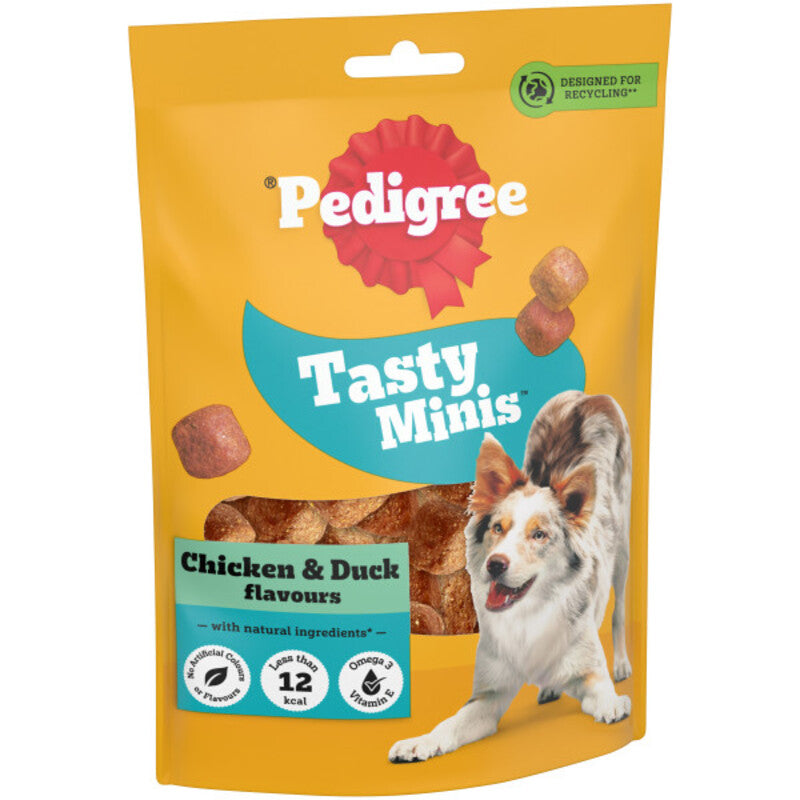 Pedigree Tasty Minis PupJnr Chick 125gx8